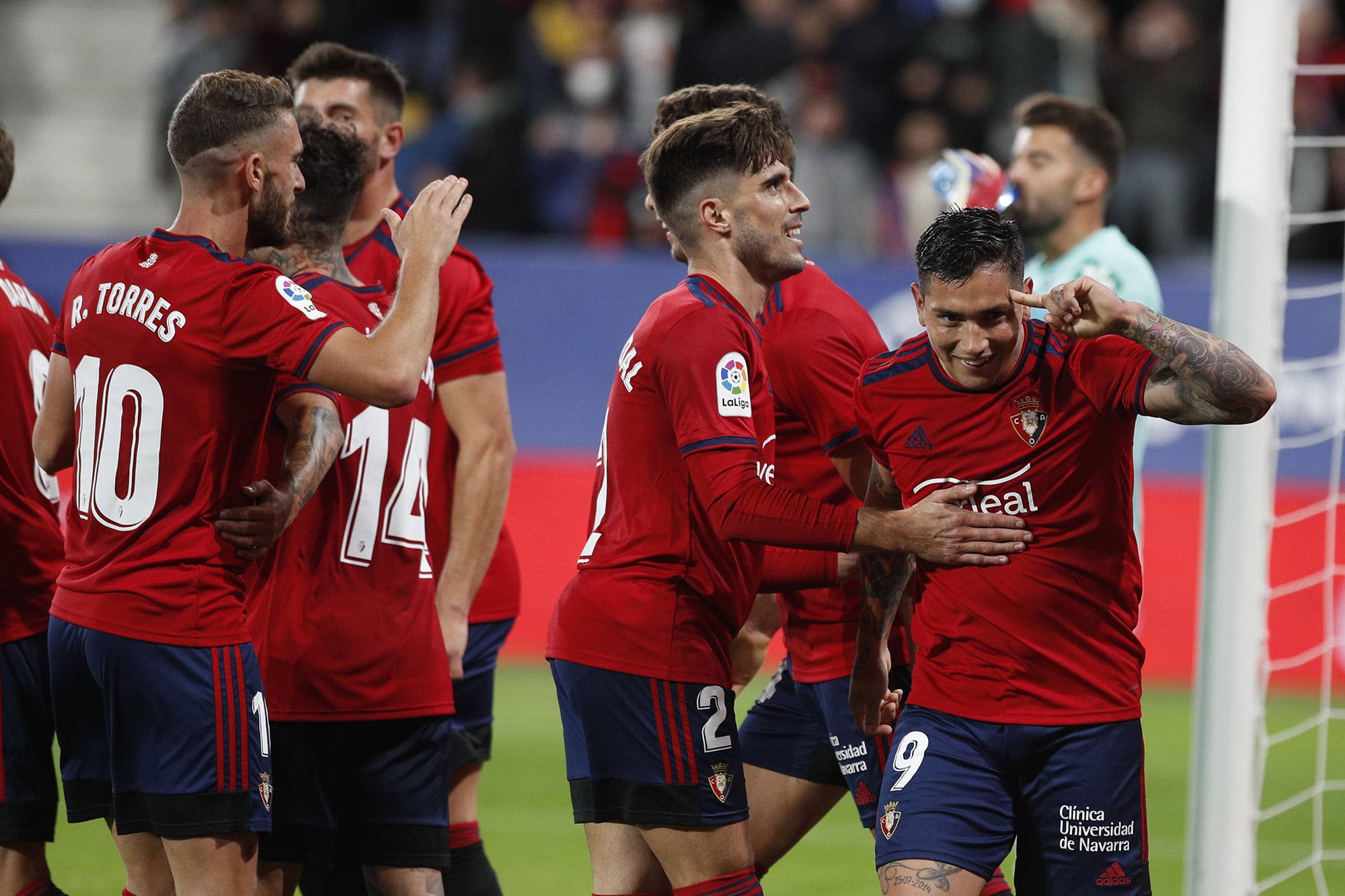 Ezequiel Ávila disputó 262 partidos entre Huesca, Osasuna y Betis, y anotó 54 goles