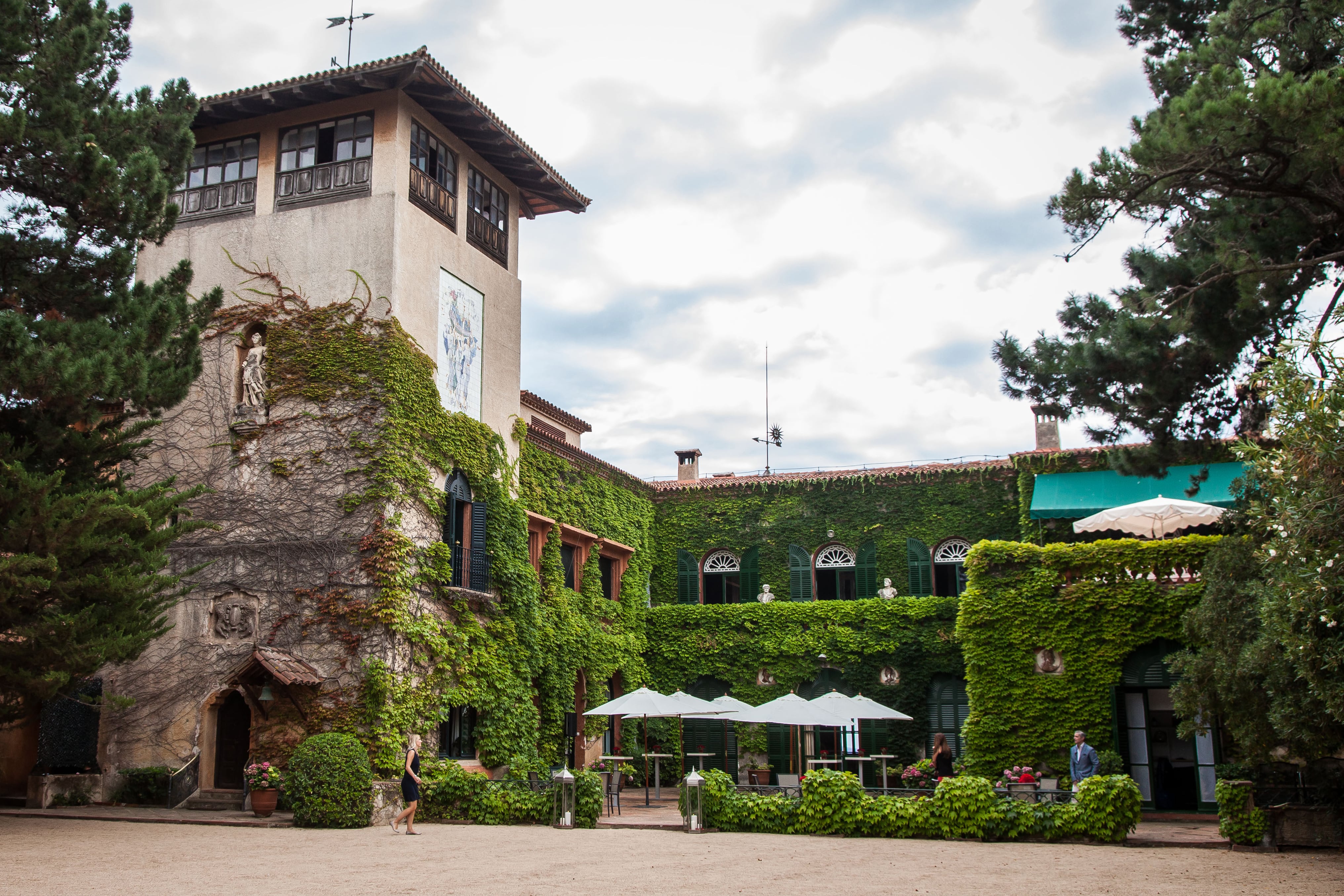 La casa de Santa Clotilde.