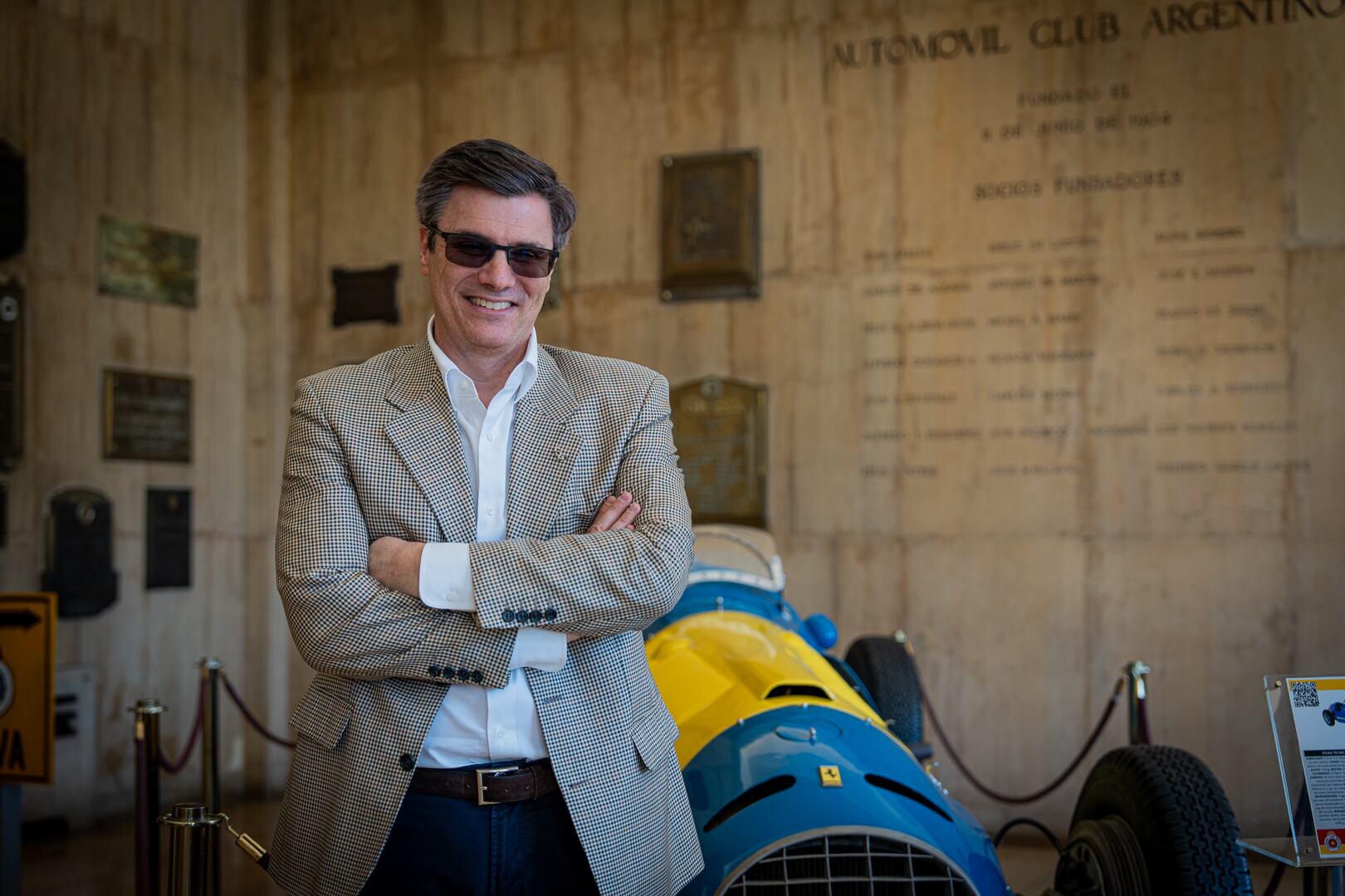 César Carman, presidente del Automóvil Club Argentino (ACA)