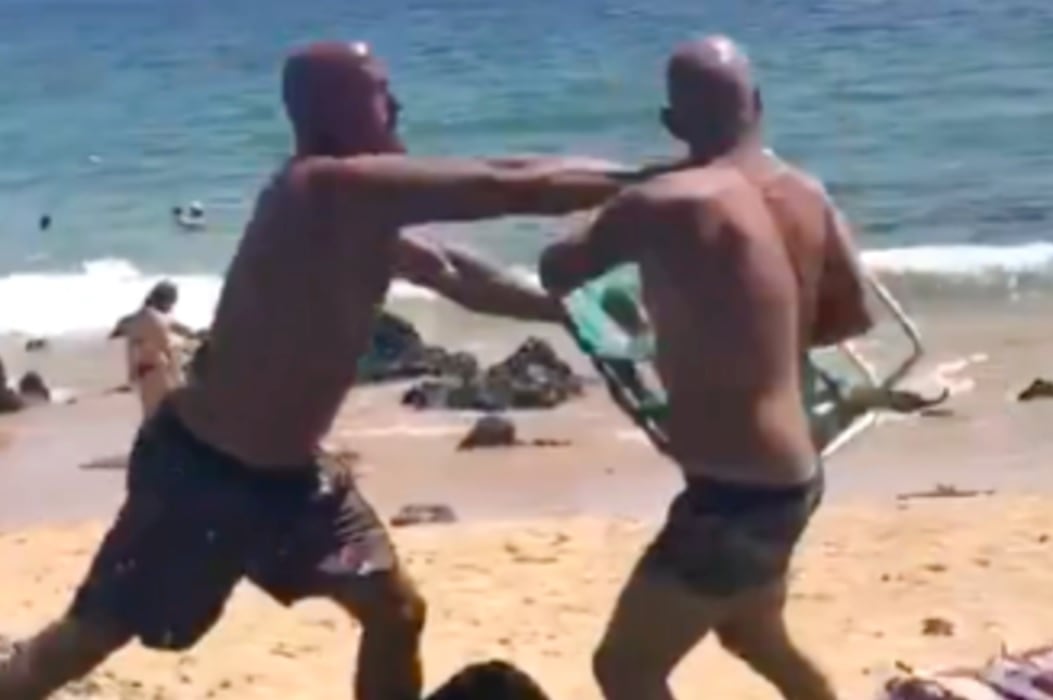 Un candidato al Congreso de EE.UU. fue noqueado por un practicante de MMA en una playa de Hawái