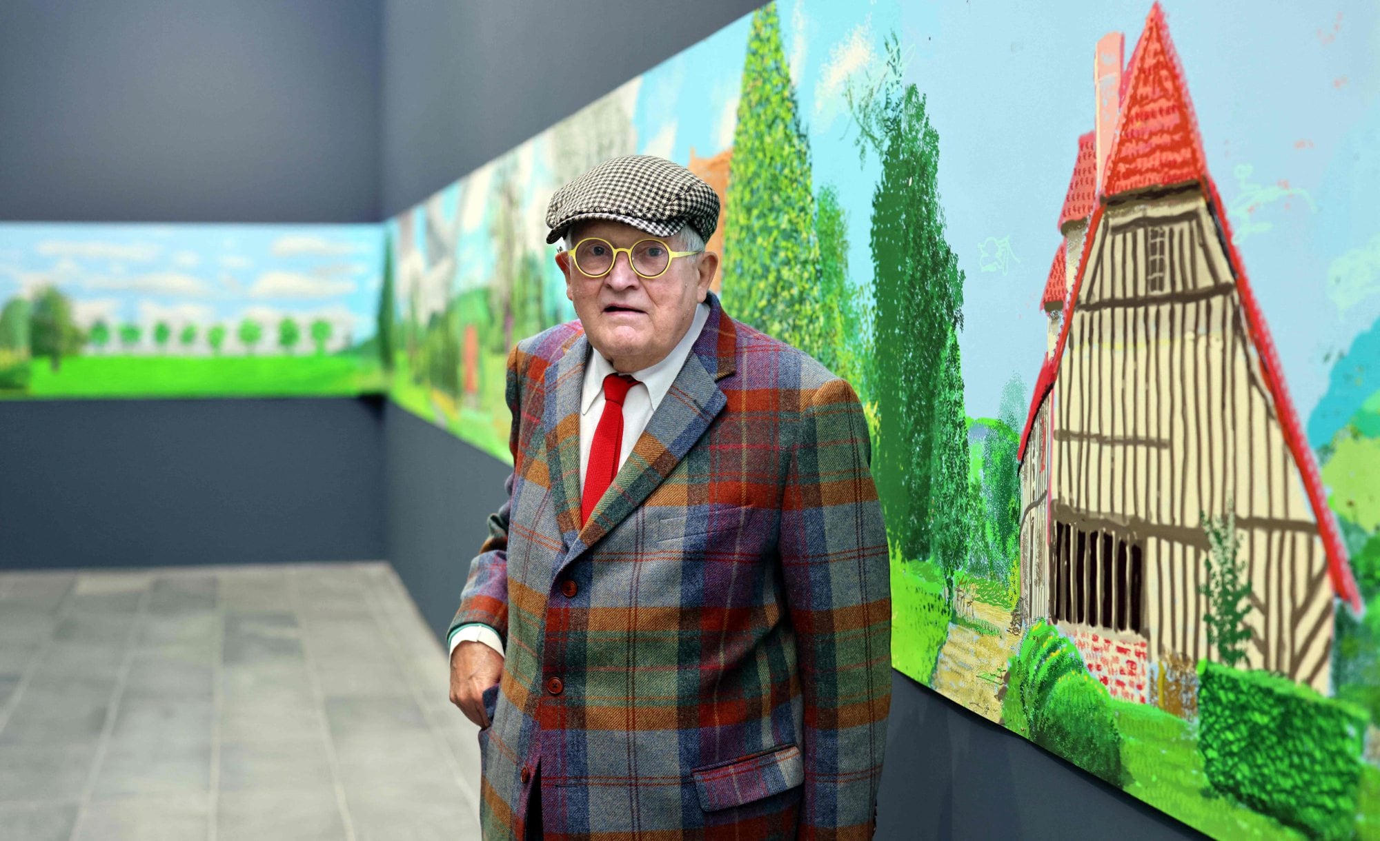 Murió el pintor británico David Hockney a los 88 años