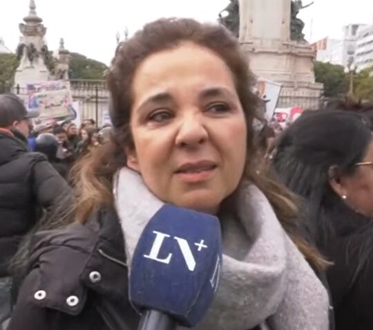 Romina en diálogo con LN+