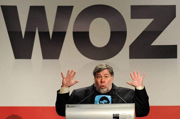 Steve Wozniak solía hacer bromas tecnológicas (Getty Images)