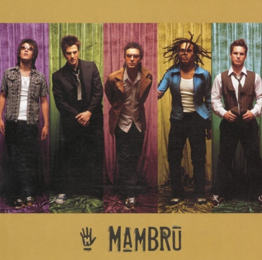 Milton, Gerónimo, Pablo, Emanuel y Germán en su etapa en Mambrú