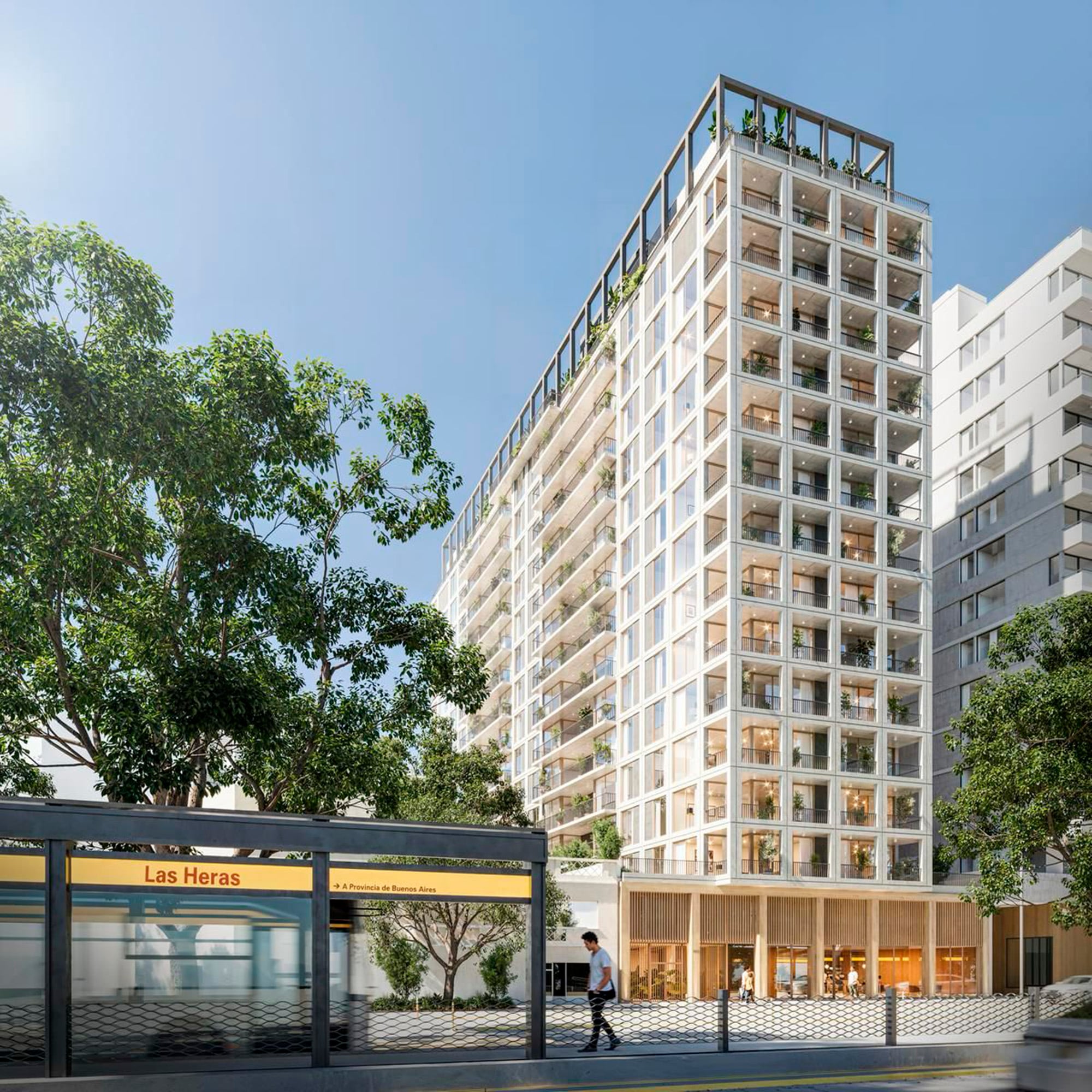 Vincent, uno de los nuevos desarrollos sobre la avenida Maipú