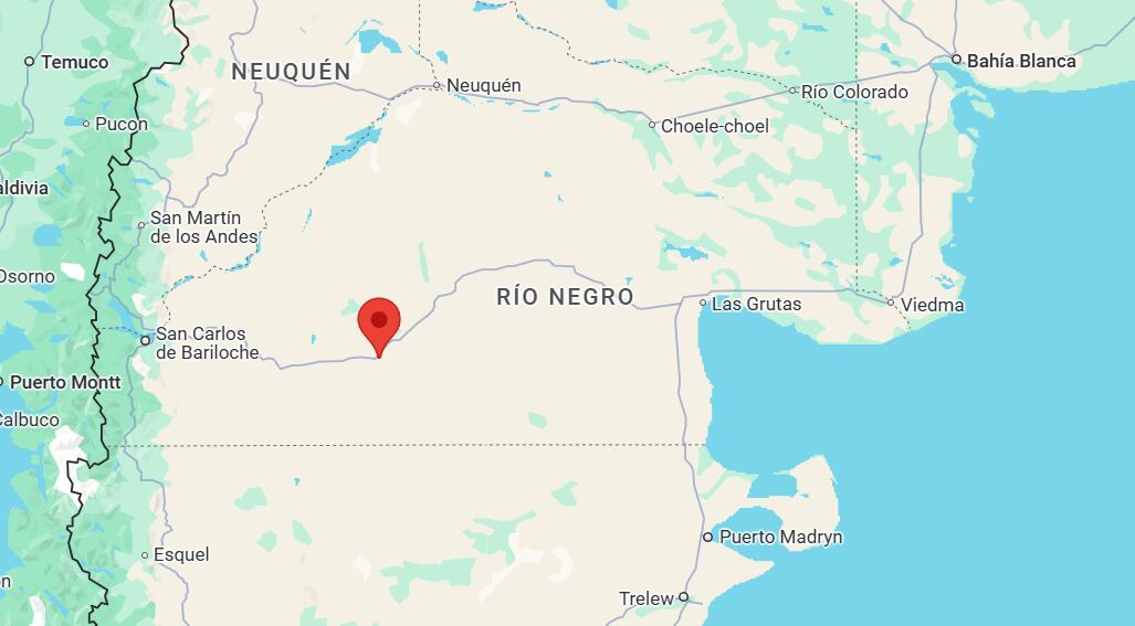 Maquinchao se encuentra en el interior de la provincia de Río Negro