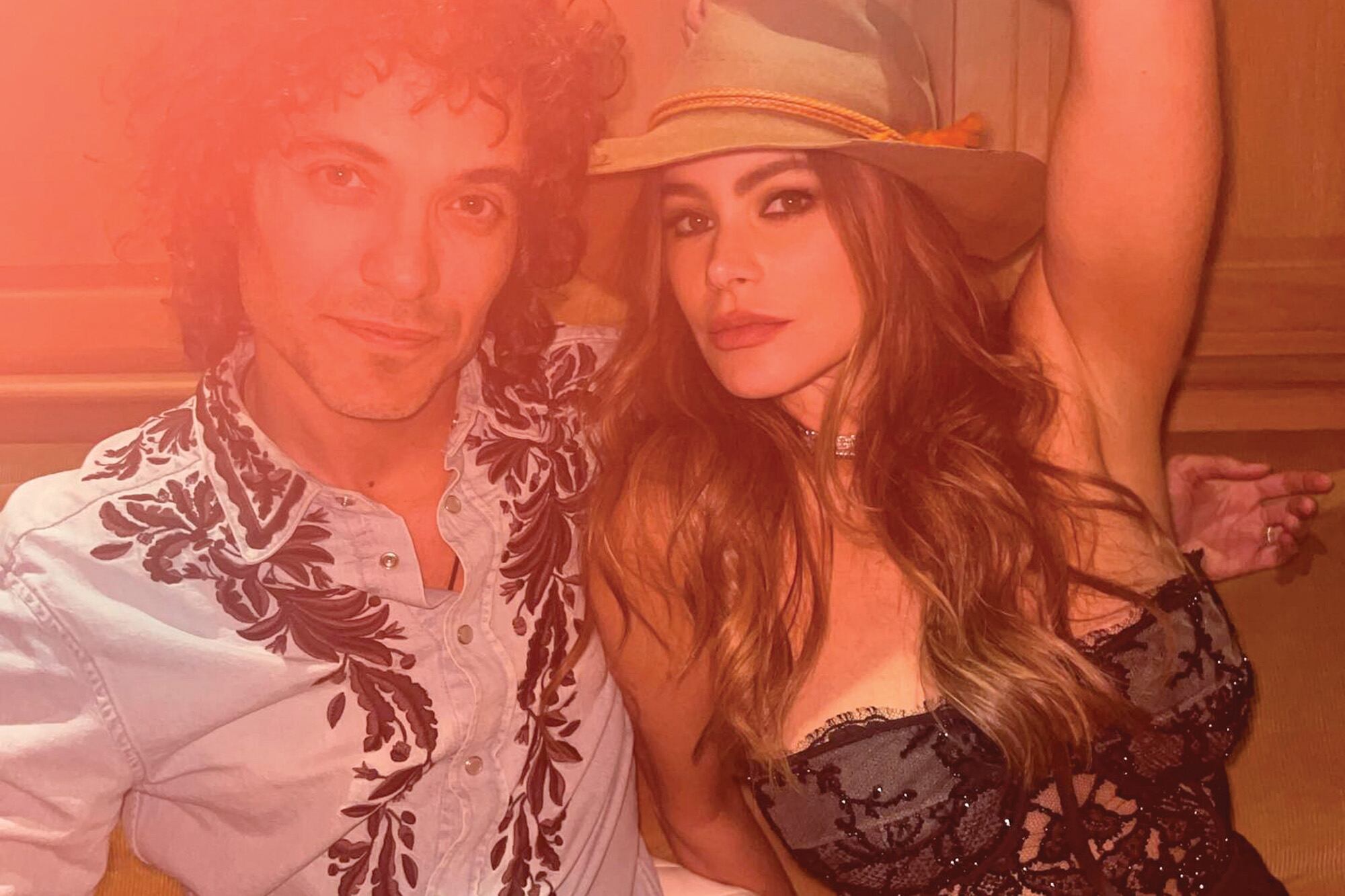 Con Sofía
Vergara, con quien trabajó en la exitosa
serie