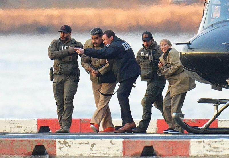 Nicolás Maduro y Cilia Flores fueron trasladados a Nueva York para afrontar un proceso judicial