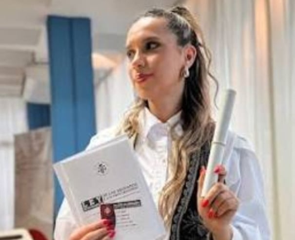 Agostina Paez es abogada, tiene 29 años y es oriunda de Santiago del Estero