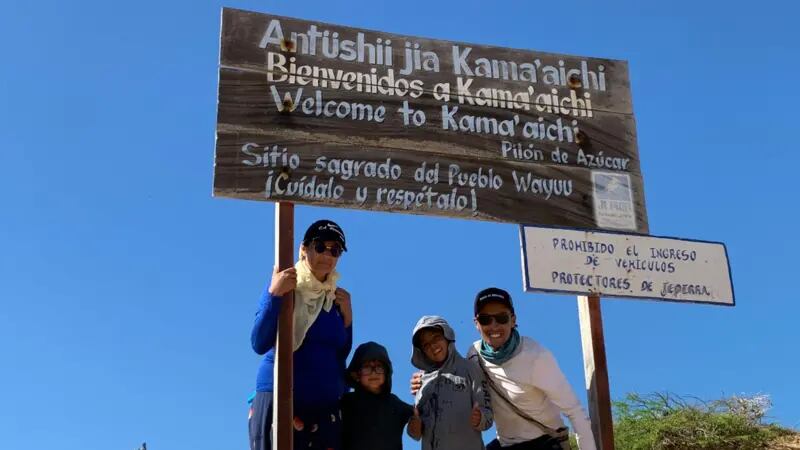 Los niños Valderrama crecieron física y espiritualmente recorriendo todo Colombia