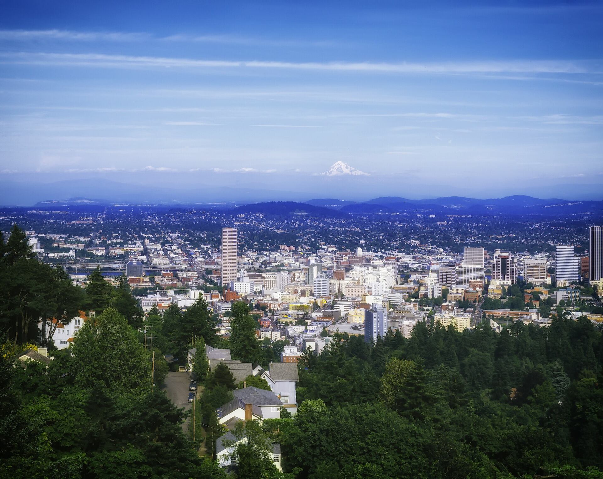 Los Smiths pudieron comprar una casa más grande en Portland por menos dinero que en California
