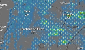 Hay alerta naranja y amarilla por altas temperaturas y tormentas para este miércoles 28 de enero: las provincias afectadas