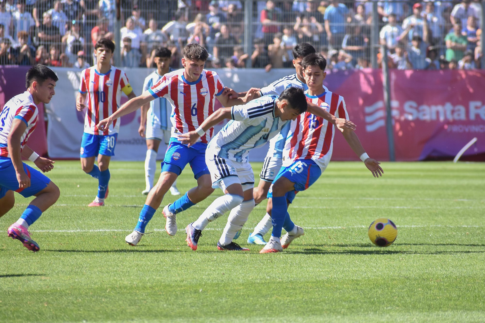 Ian Subiabre encara ante la marca de los paraguayos