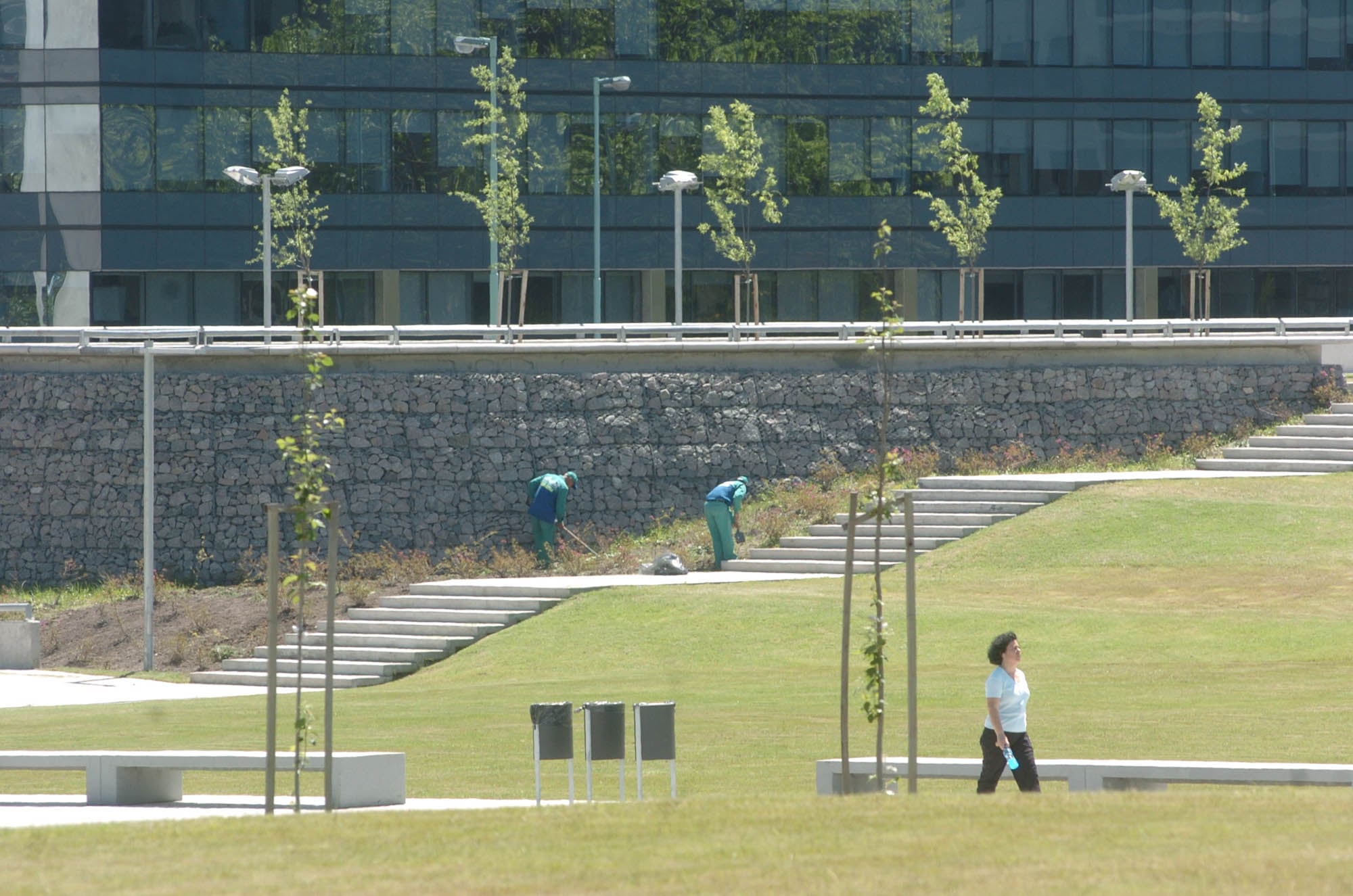 El Parque Mujeres Argentinas, en Puerto Madero