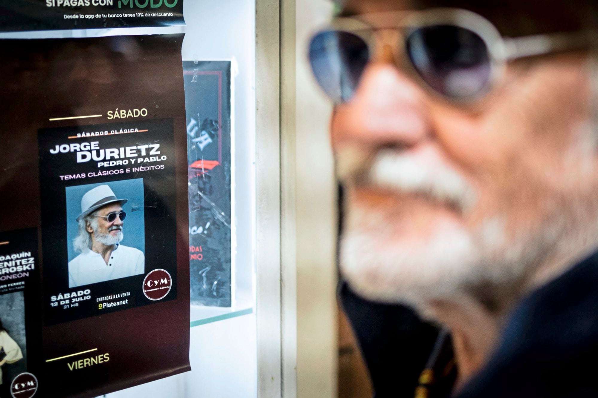 Jorge Durietz, antes de su show del sábado 12 de julio, en Clásica y moderna