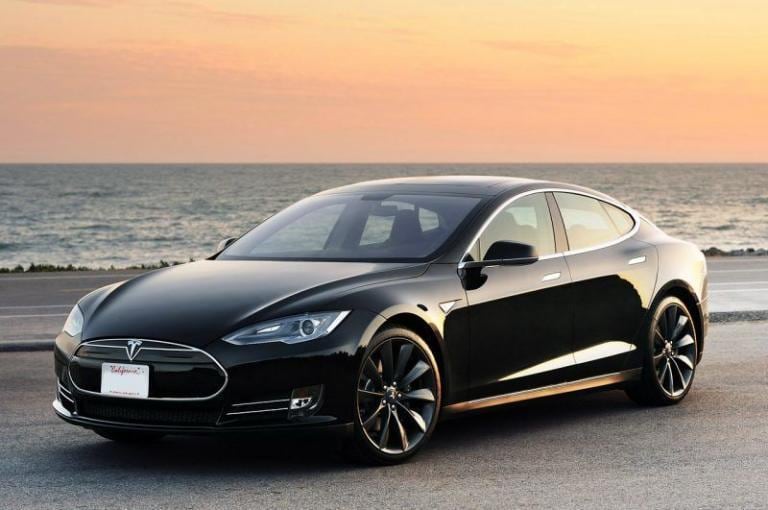 El Tesla Model S.