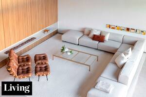 Una casa en Minas Gerais en la que el diseño más puro se adapta a la vida familiar