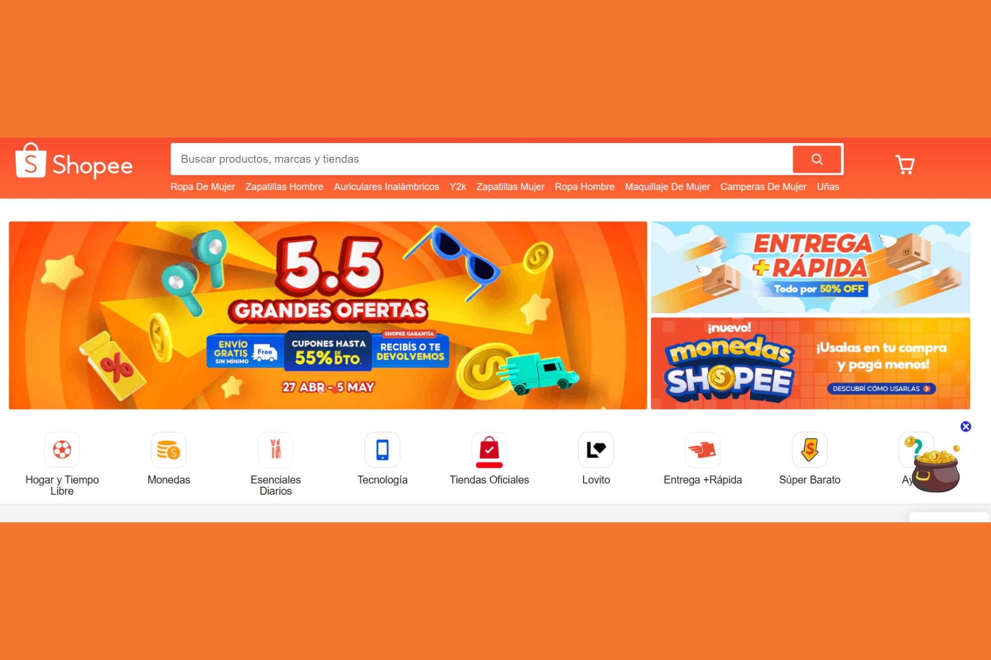 Shopee: la plataforma que es furor para comprar cosas en el exterior