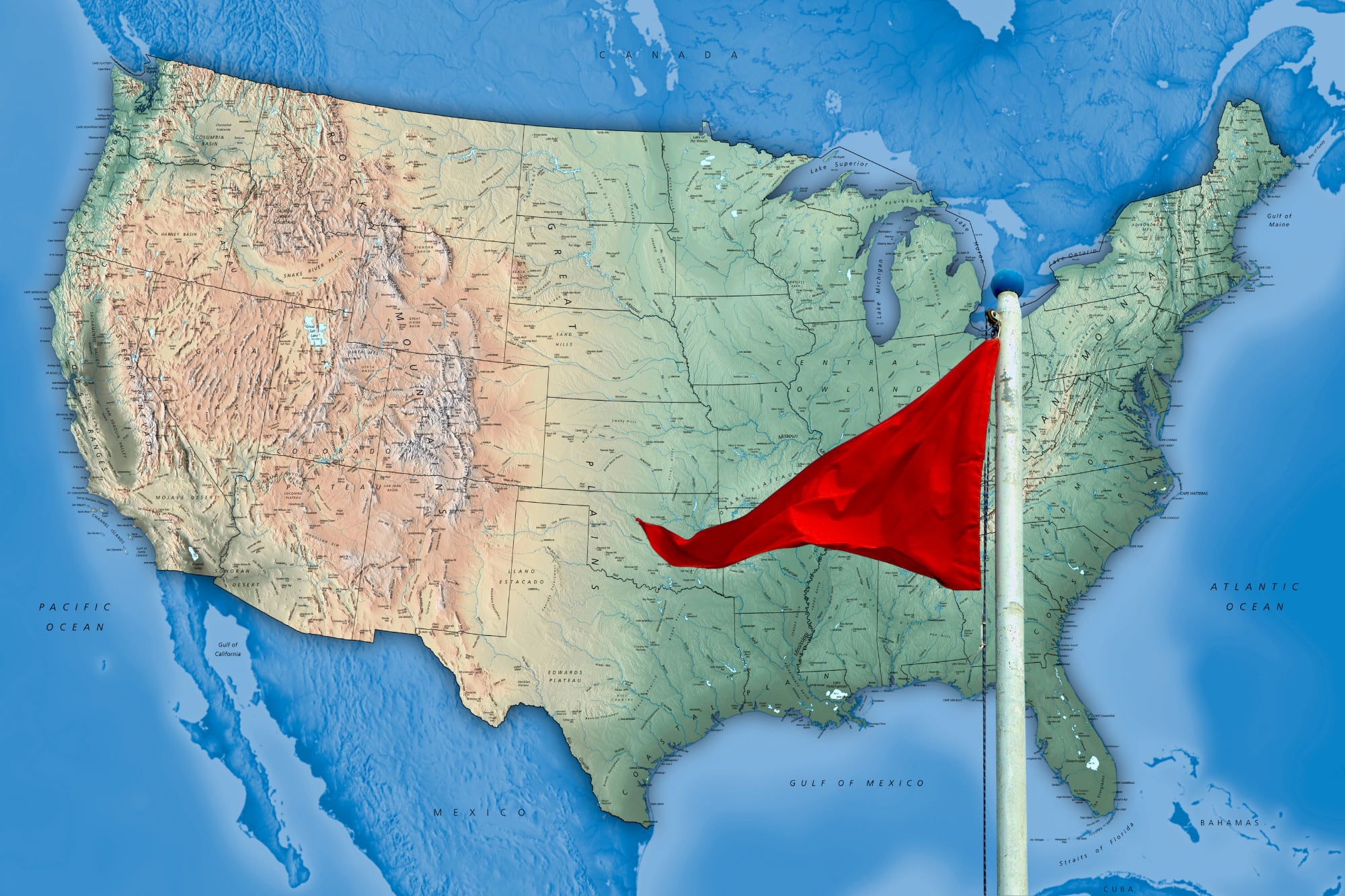 Red Flag Warning: el fenómeno que aleja la ola de frío e instala la amenaza de incendios forestales en EE.UU.