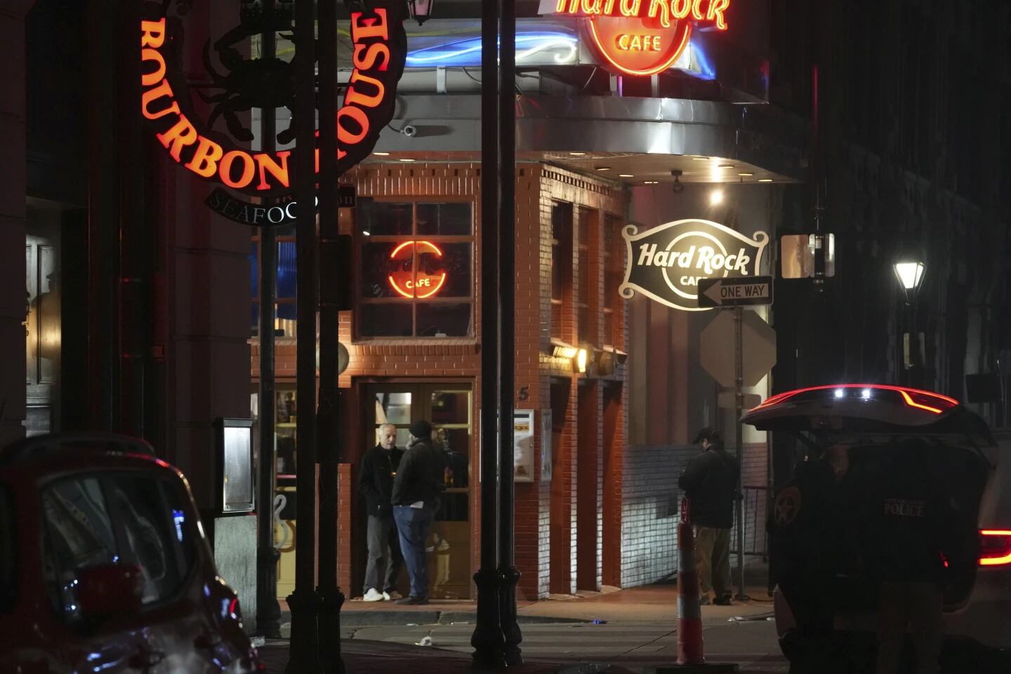 La calle Bourbon Street, donde sucedió el atentado, es uno de los mayores destinos para las fiestas de Año Nuevo