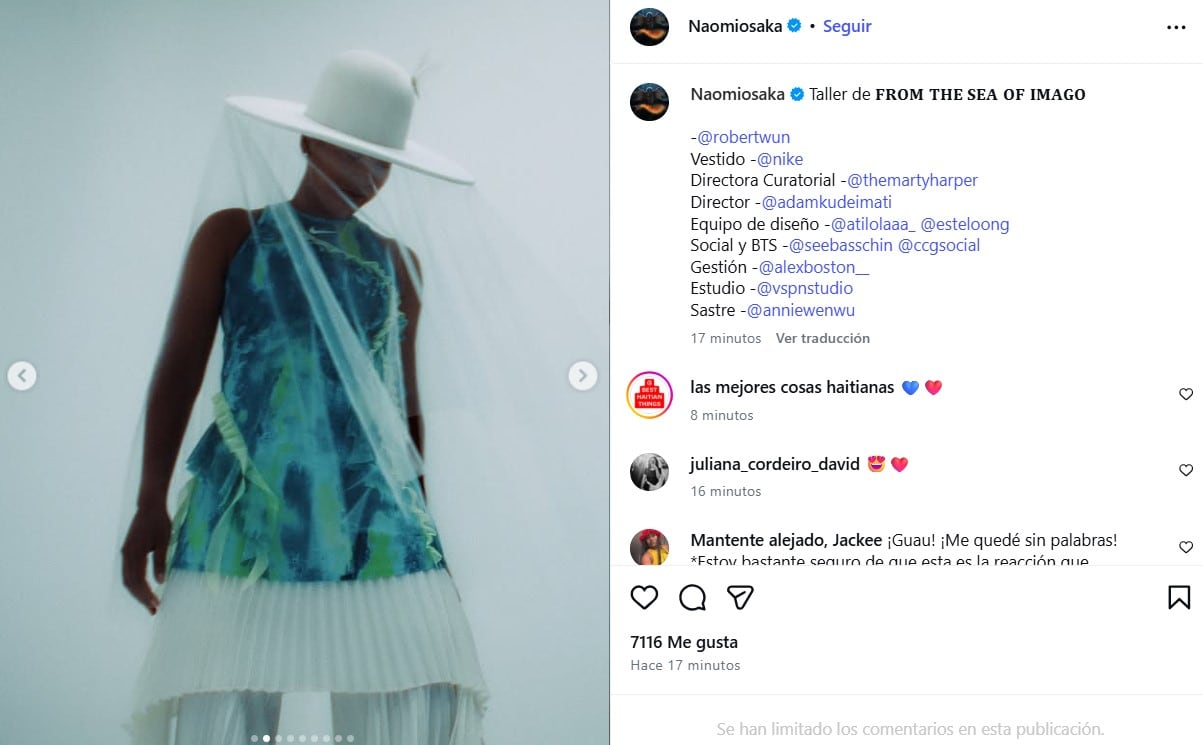 Naomi Osaka ganó en el Australian Open y, de inmediato, se expresó en redes sociales