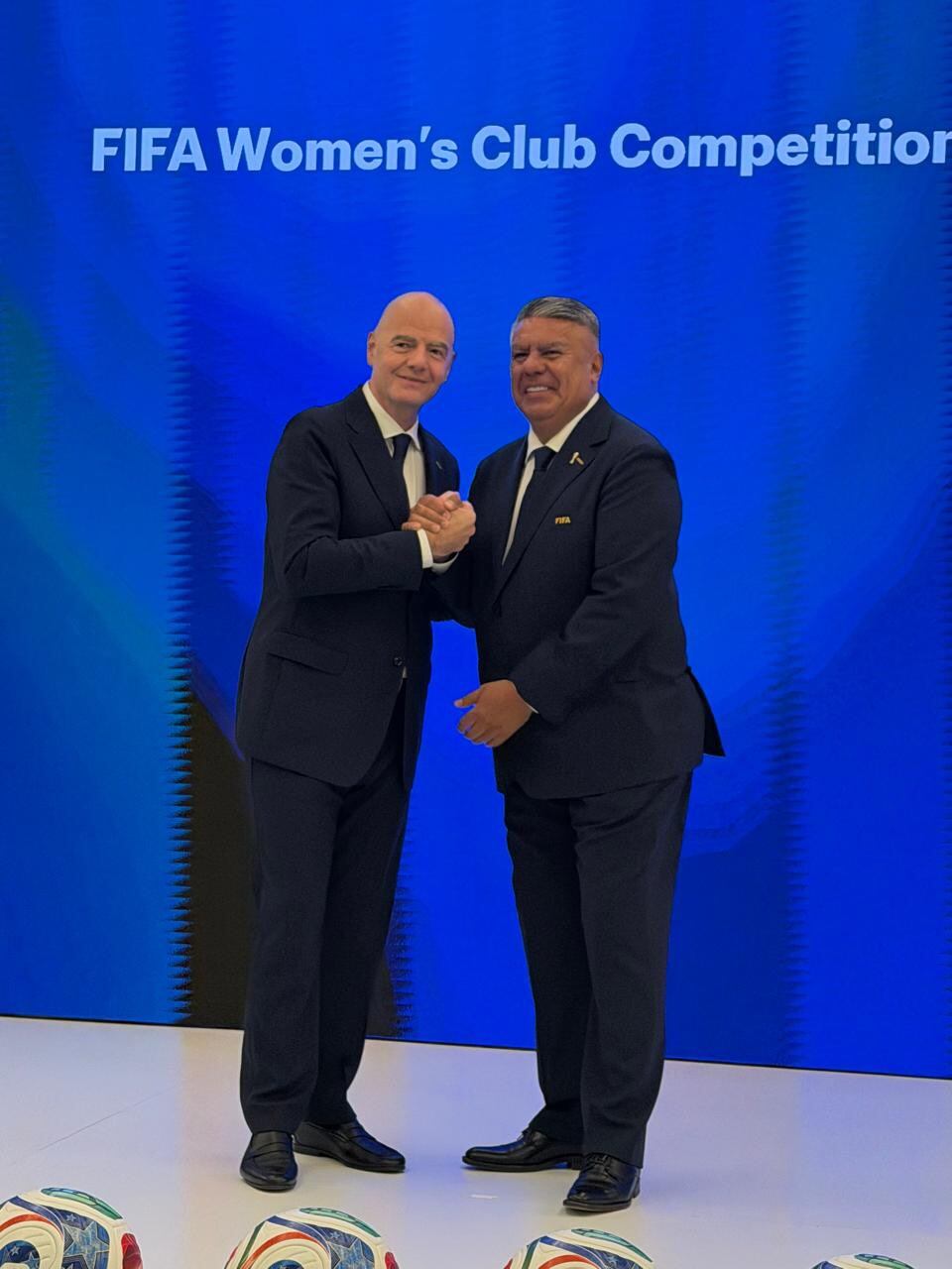 El presidente de la AFA, Claudio