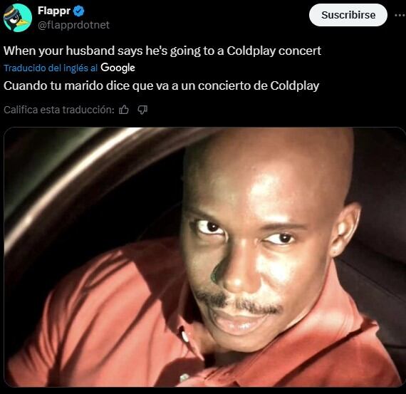Los mejores memes de la kiss cam que apareció en el concierto de Coldplay