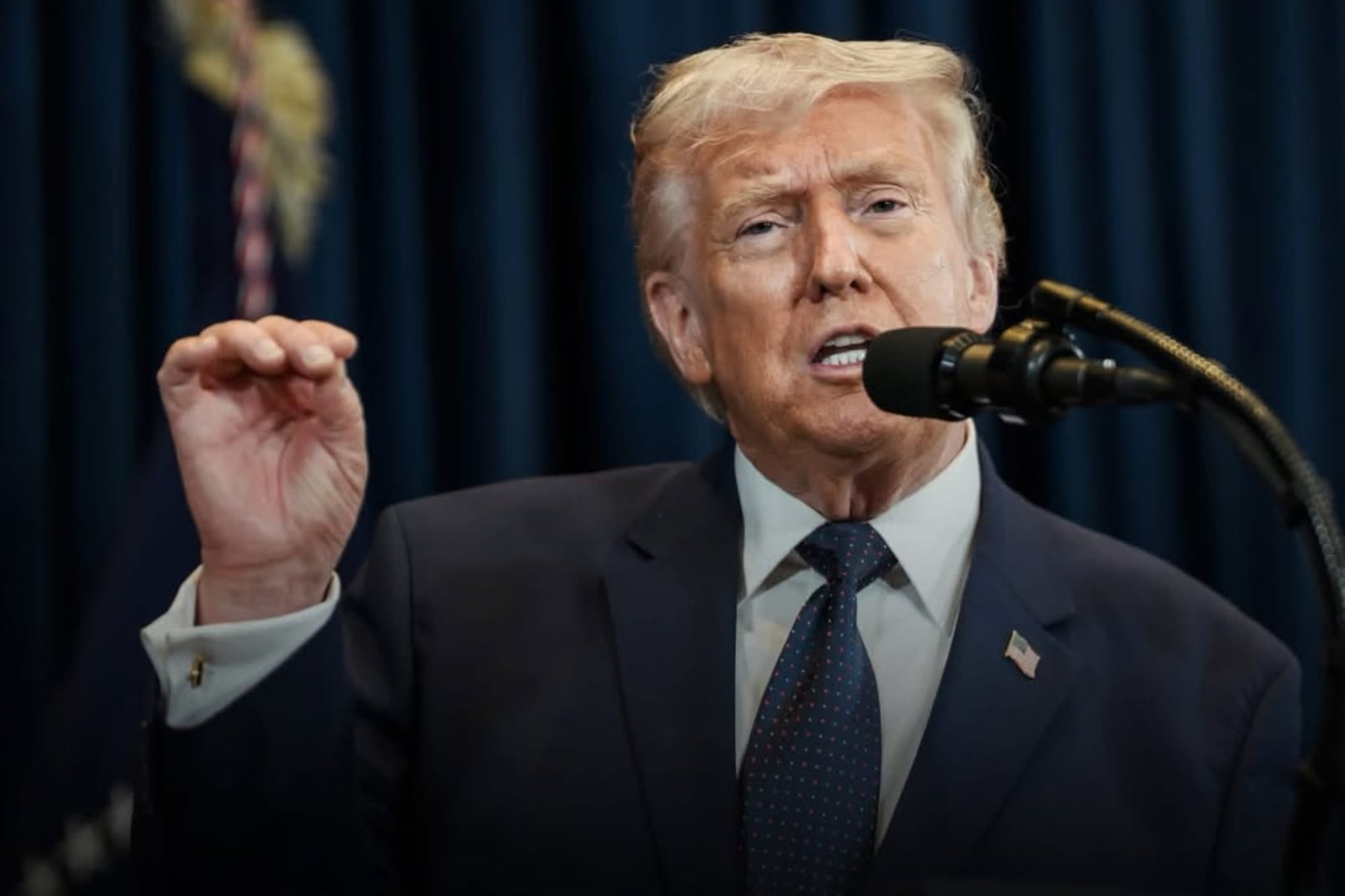Las declaraciones de Trump en medio de la escalda en Ormuz