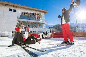 Viaje de esquí con amigos a Val Thorens