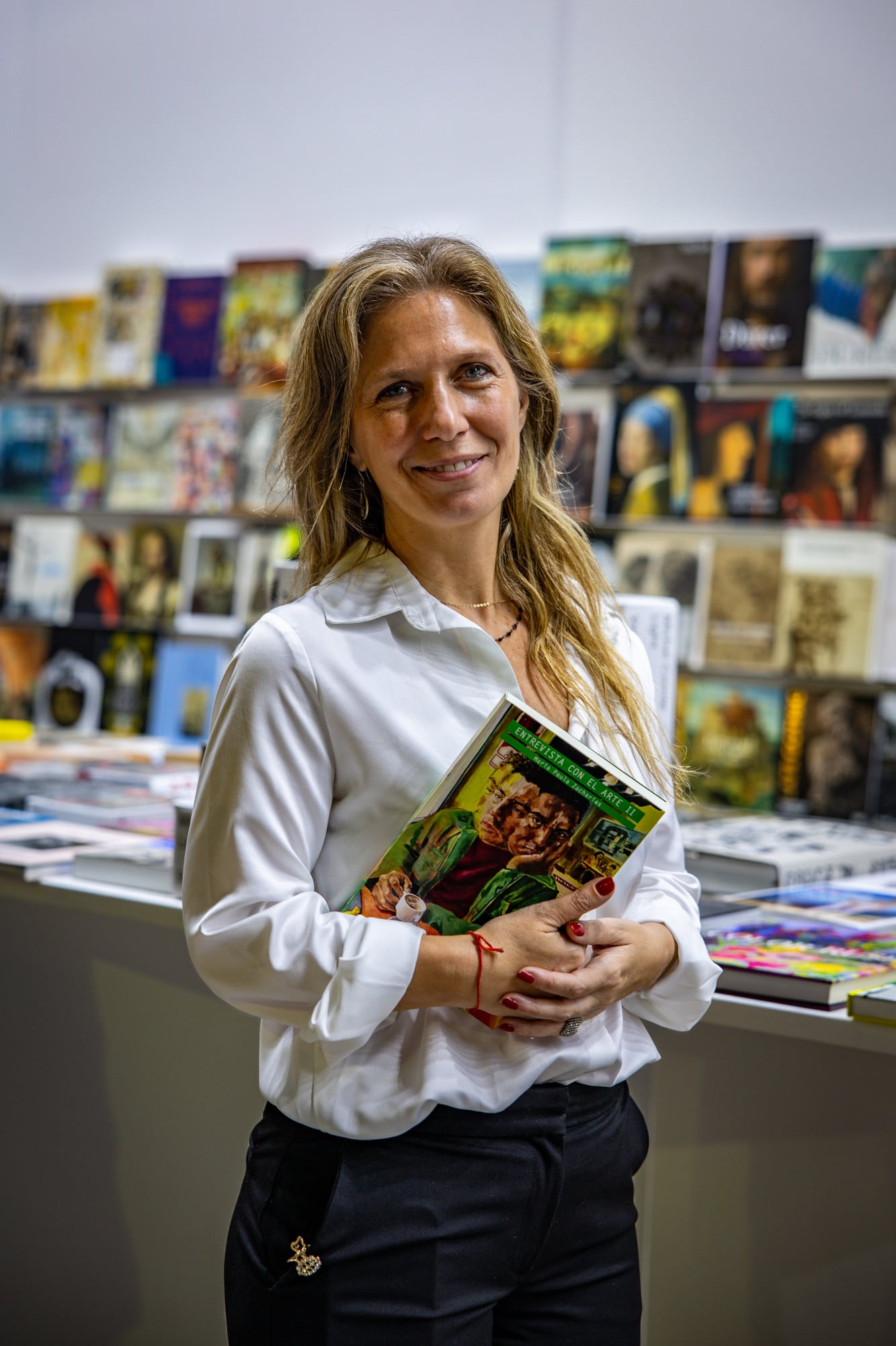 La periodista y escritora María Paula Zacharías se presentó este viernes en la Isla de Ediciones