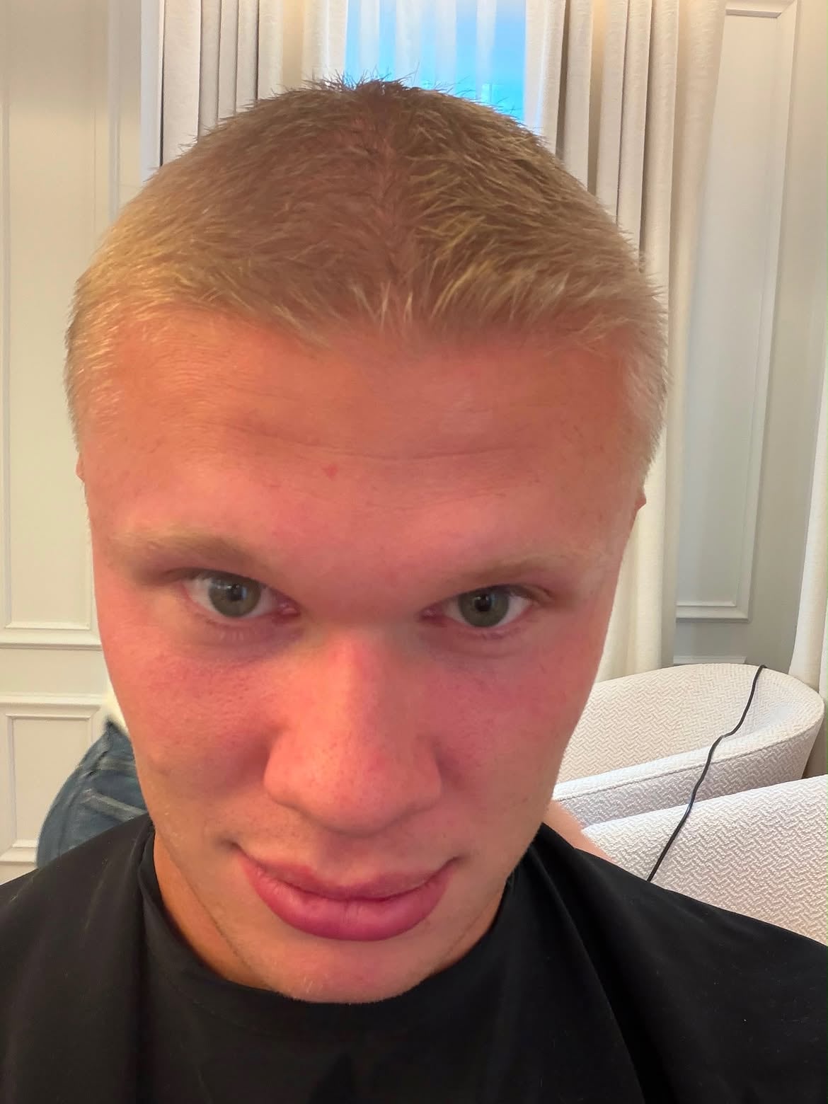 El resultado final de Erling Haaland tras su cambio de look