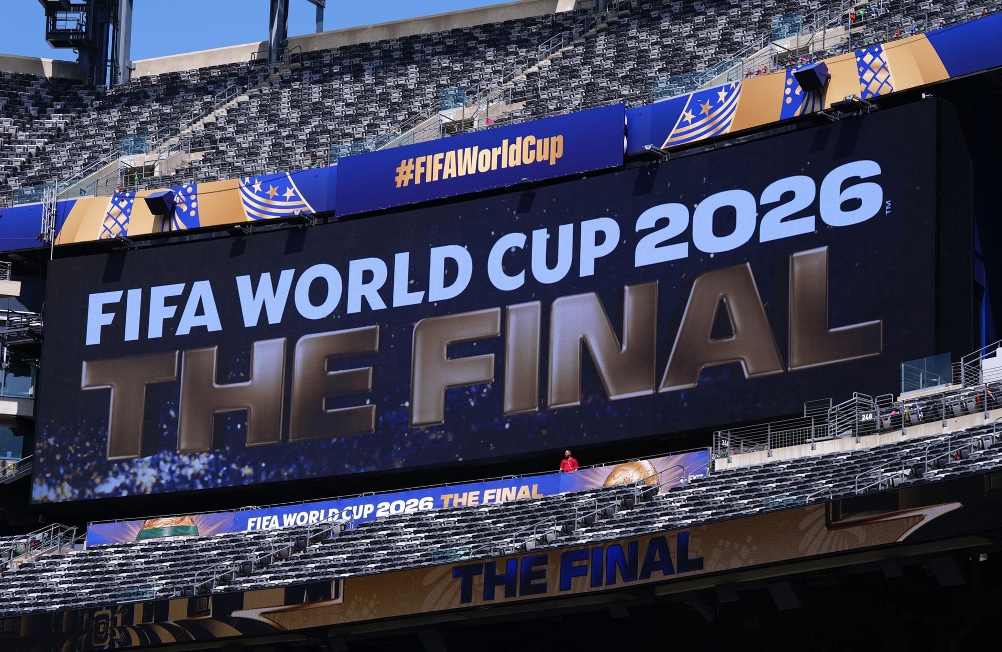 El estadio de la gran final de la Copa del Mundo está listo este 19 de julio