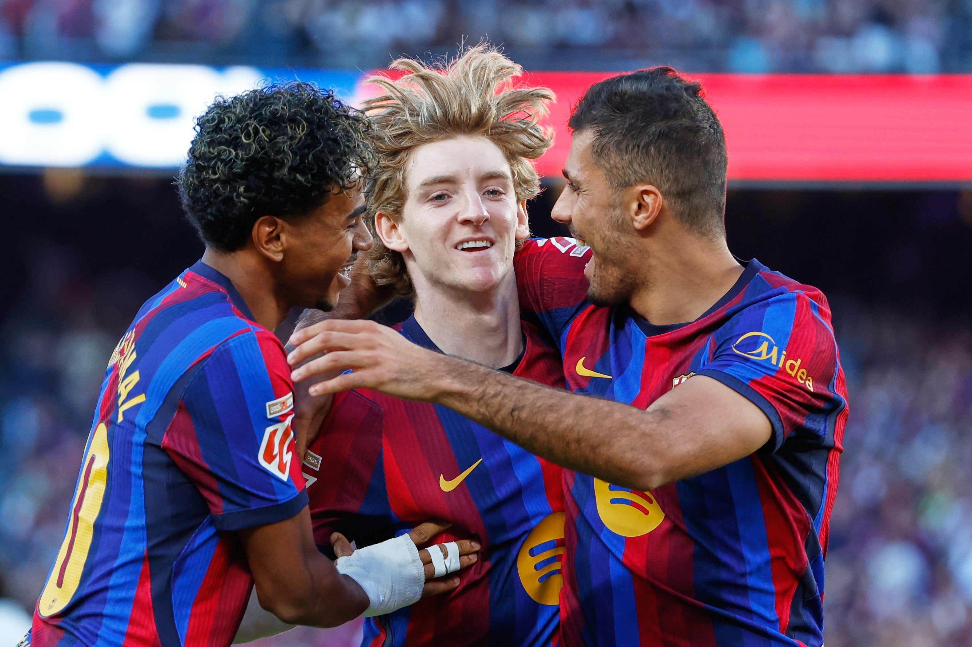 Barcelona es una máquina de ganar y Flick iguala el récord de Martino en el comienzo de la Liga de España