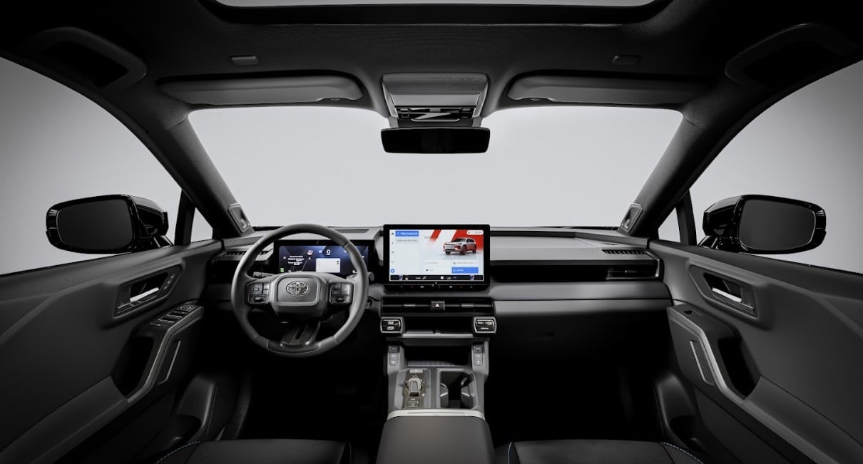 Interior del nuevo Toyota RAV4