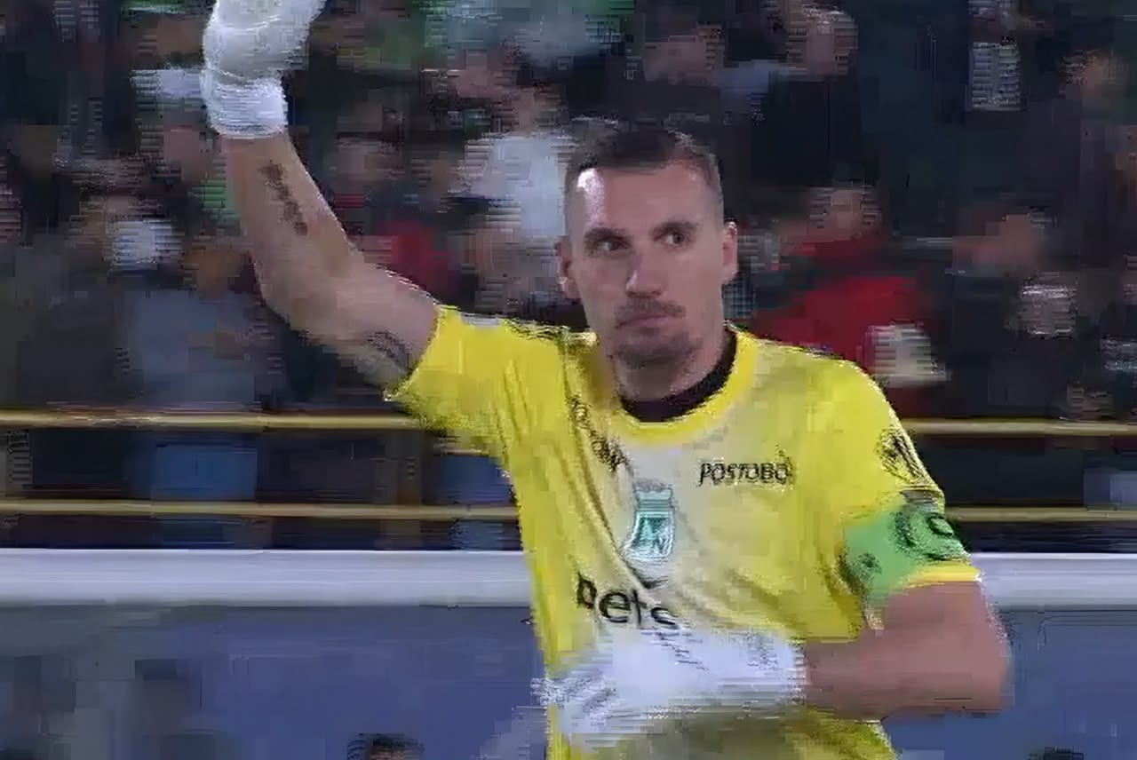 VIDEO: así fue el regreso de Franco Armani al arco de Atlético Nacional de Colombia