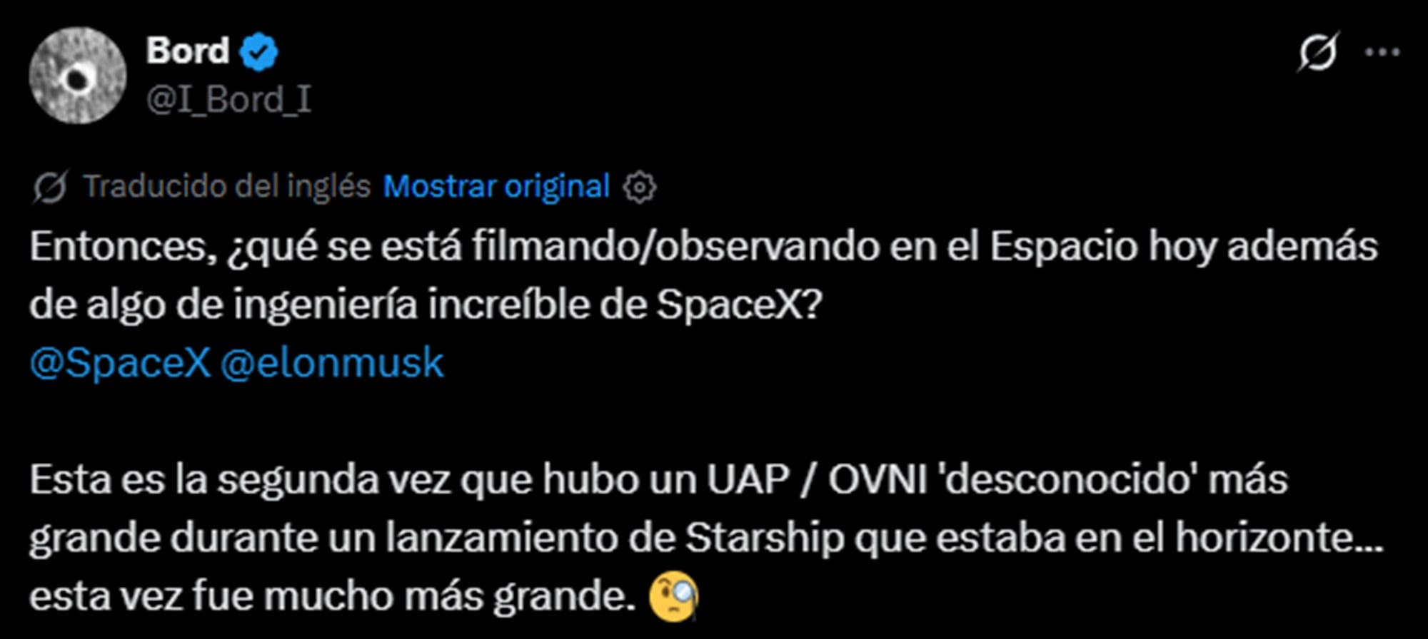 Los aficionados a la ufología aprovecharon este momento para lanzar todas sus teorías