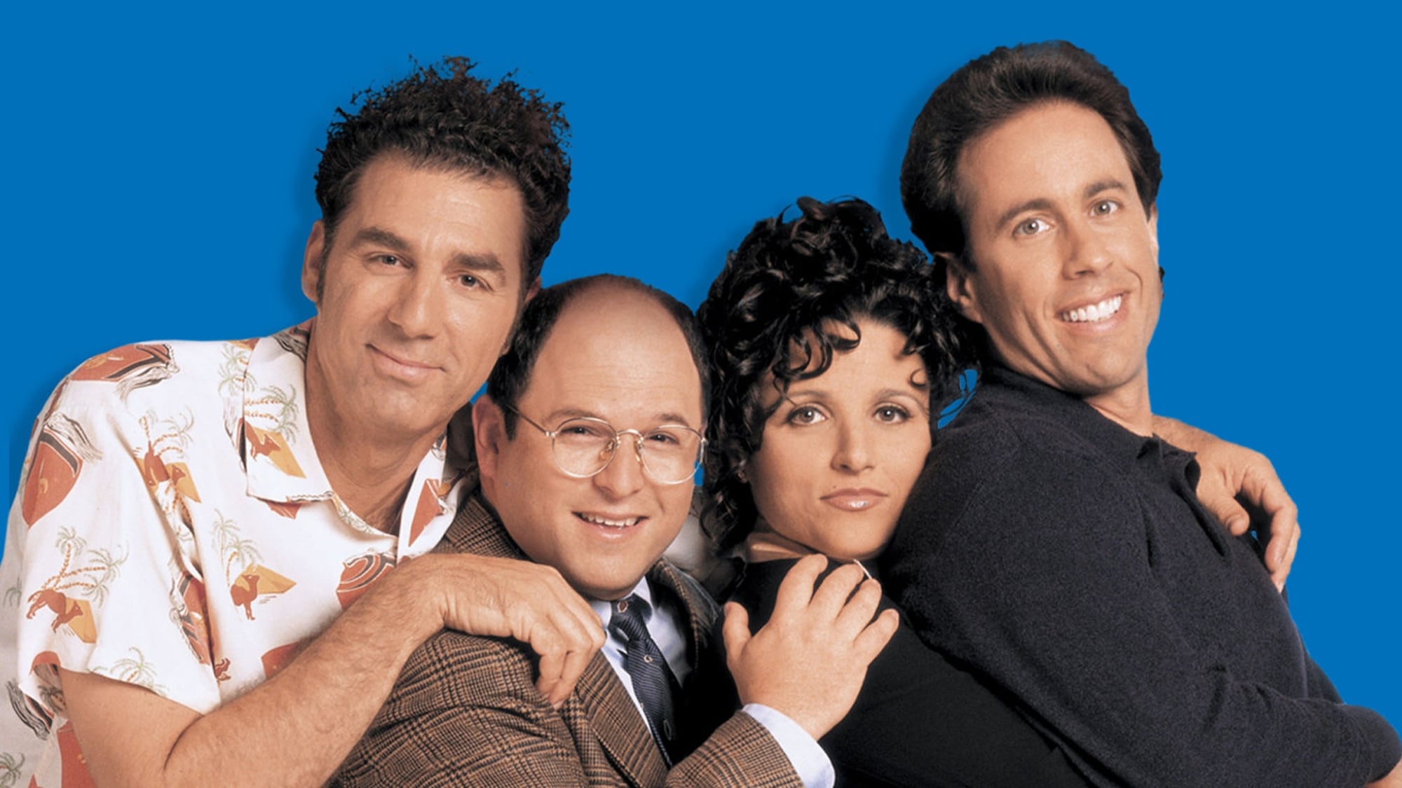 Jerry Seinfeld es el único que conservó su nombre, el personaje de Jason Alexander se llamaba George Costanza; el de Julia Louis-Dreyfus, Elaine Benes; y el de Michael Richards, Cosmo Kramer