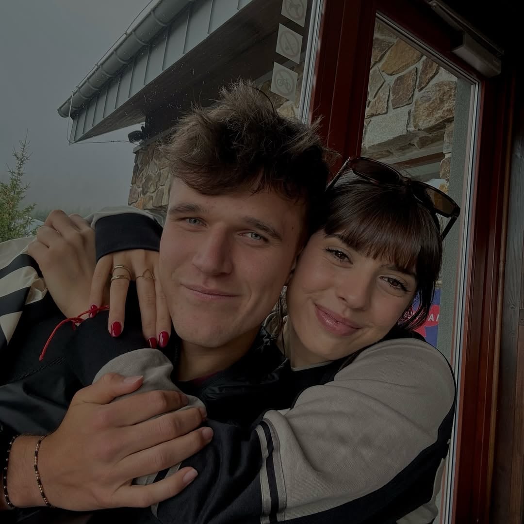 Jakub Mensik y Josefina Catino están juntos desde hace un año y medio (Foto: Instagram @mensik.jakub)