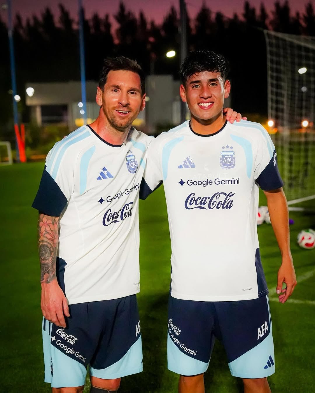 Tomás Aranda; Lionel Messi; selección argentina