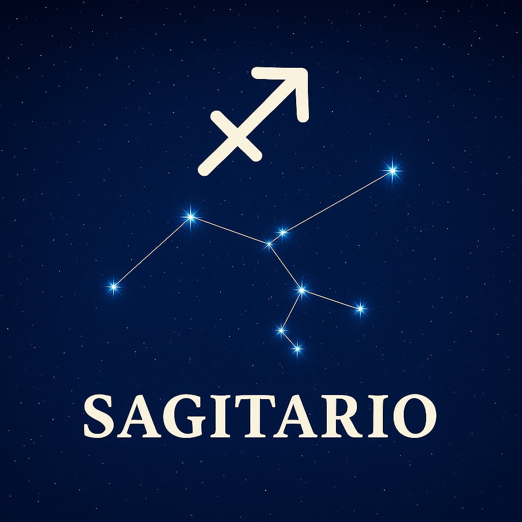 La carta de la suerte para Sagitario esta semana es el Ocho de Oro