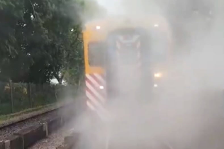 Otro incidente en la línea Urquiza: demoras y evacuación por la presencia de humo en una de las formaciones