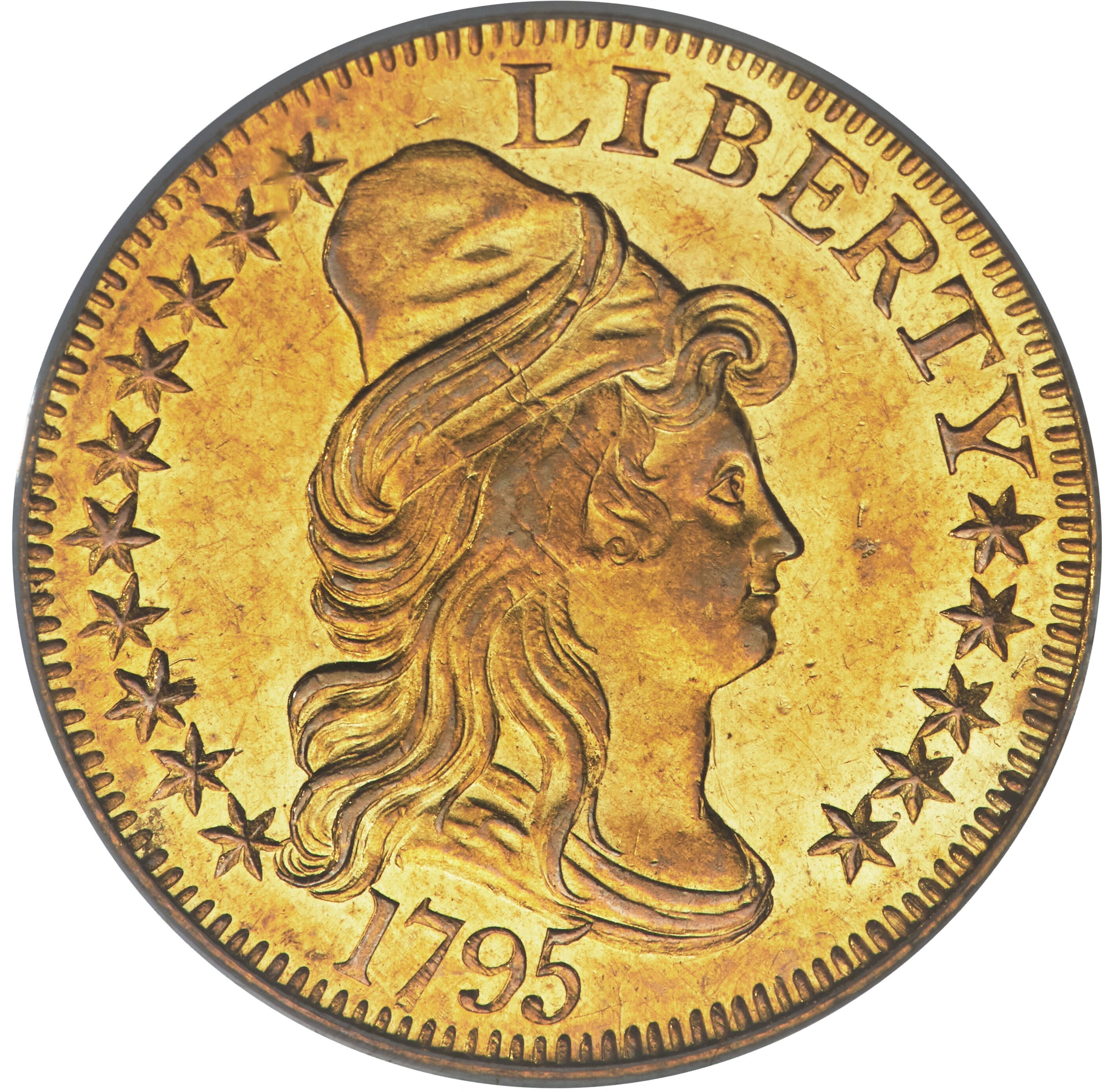 La variante valiosa pertenece a la serie Draped Bust