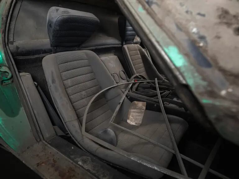 Los asientos se encuentran en buen estado considerando lo que pasó el Miura estos años