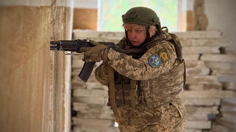 Valentyna, de 51 años, ingresó a la unidad este verano