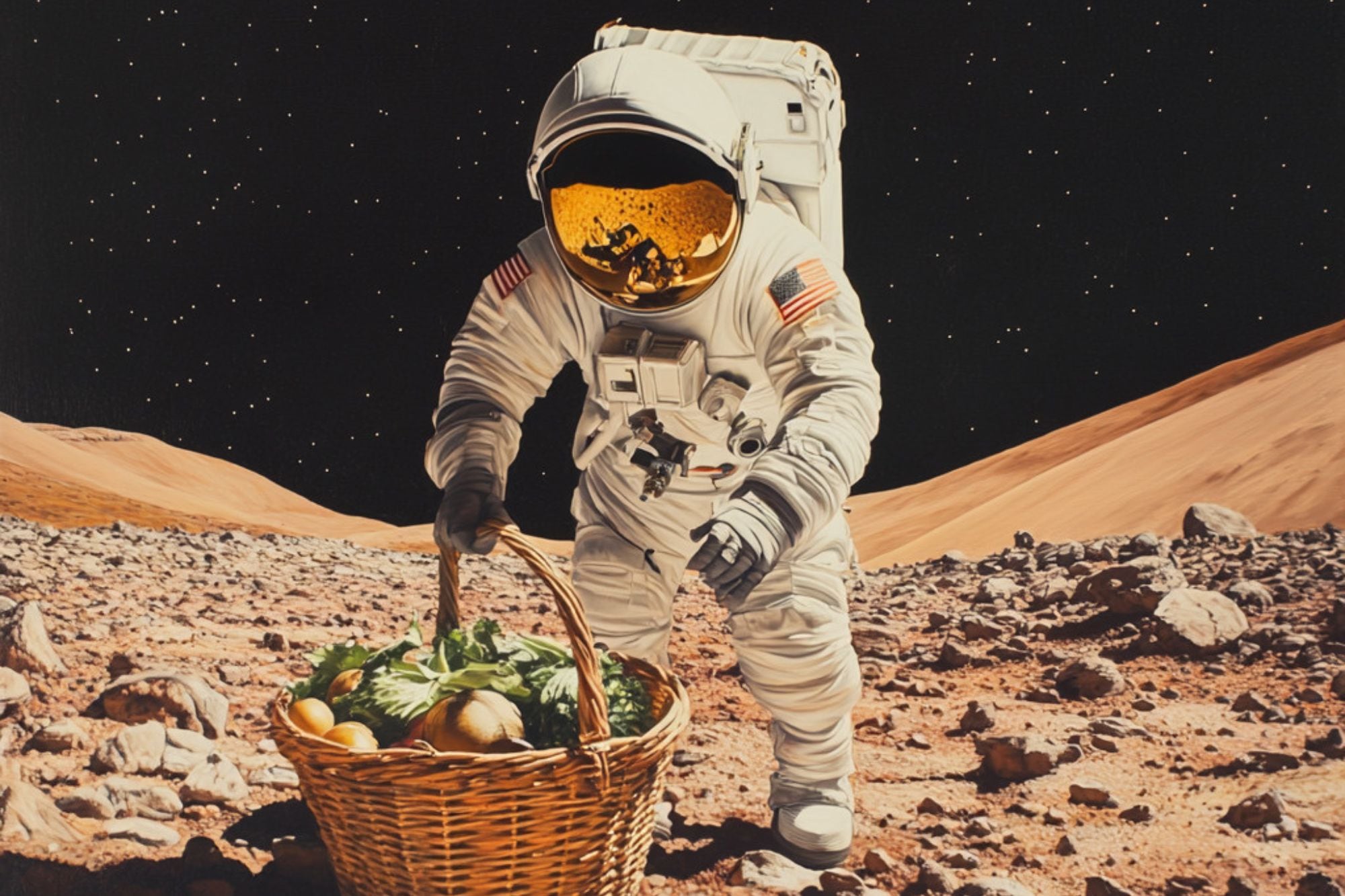 El proyecto busca que los astronautas puedan alimentarse sin depender al 100% de la Tierra