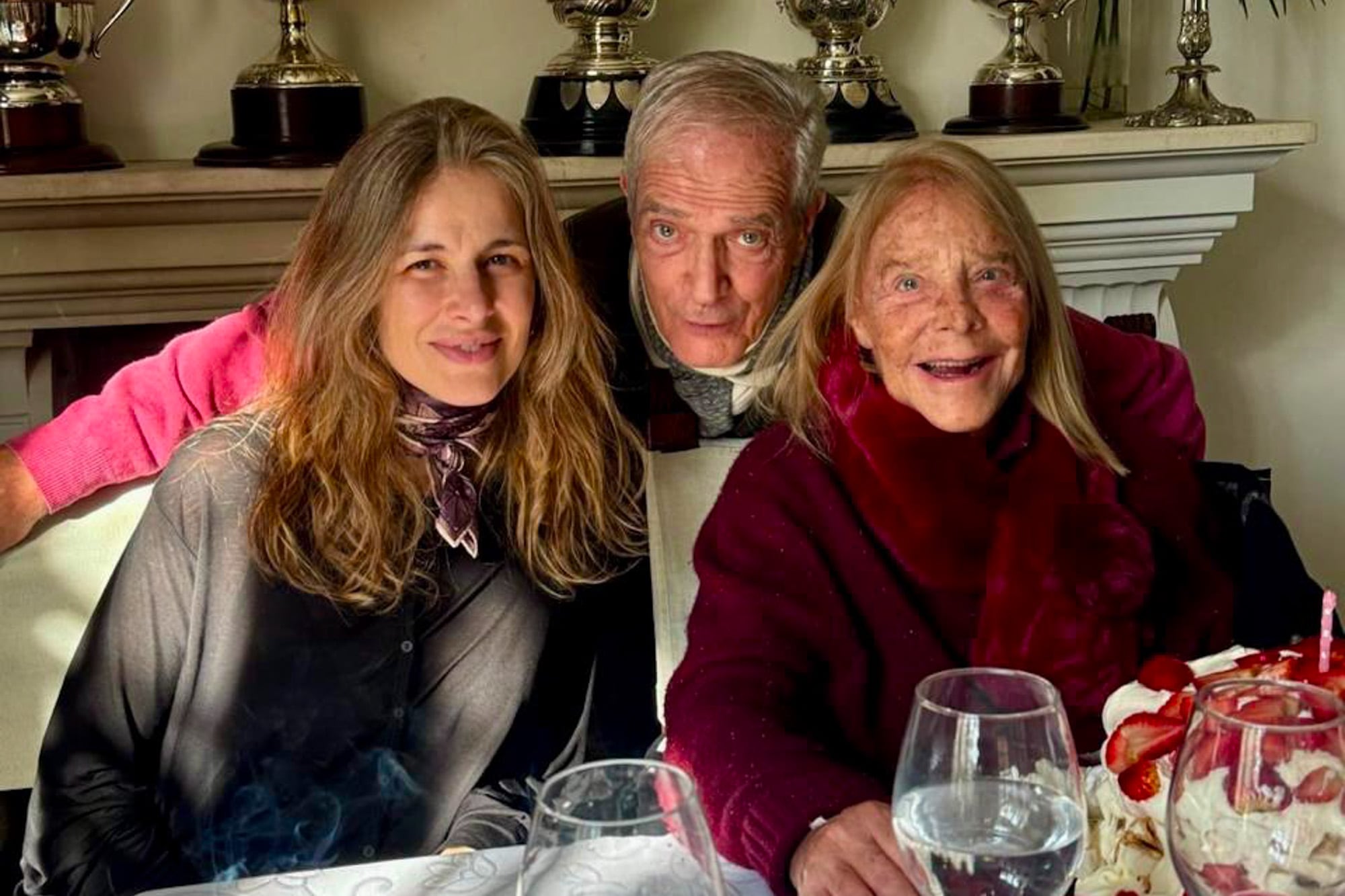 Josefina Roca, Fabián Ledesma y Dolores Blaquier