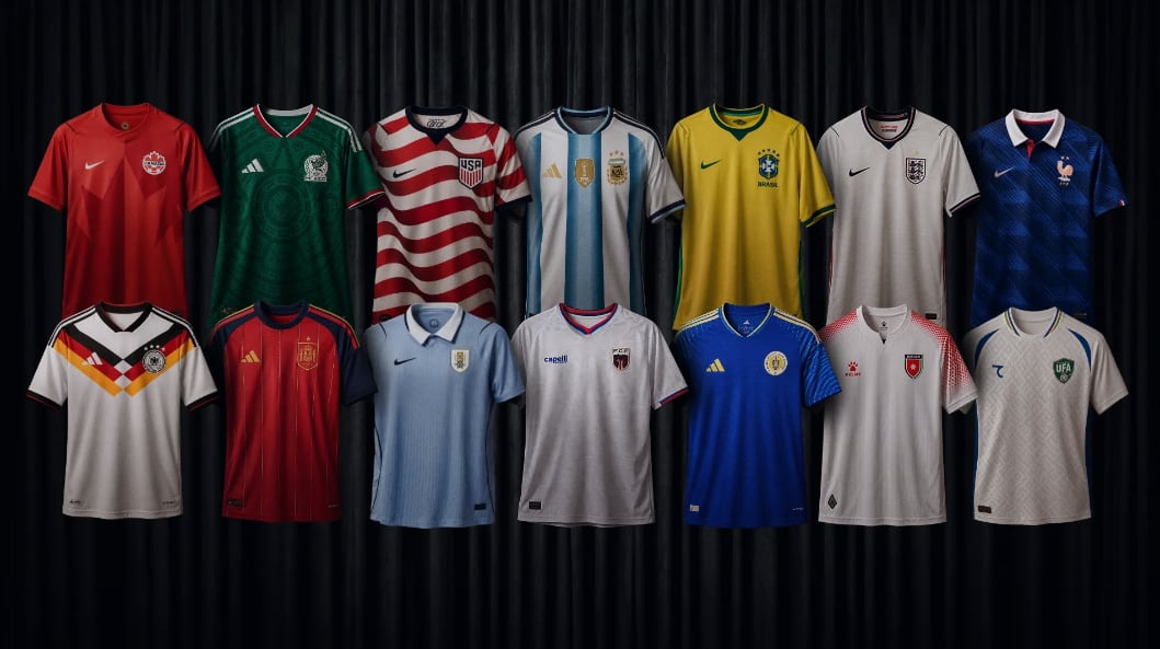FIFA confirmó las camisetas que van a usar las selecciones en todos los partidos de fase de grupos