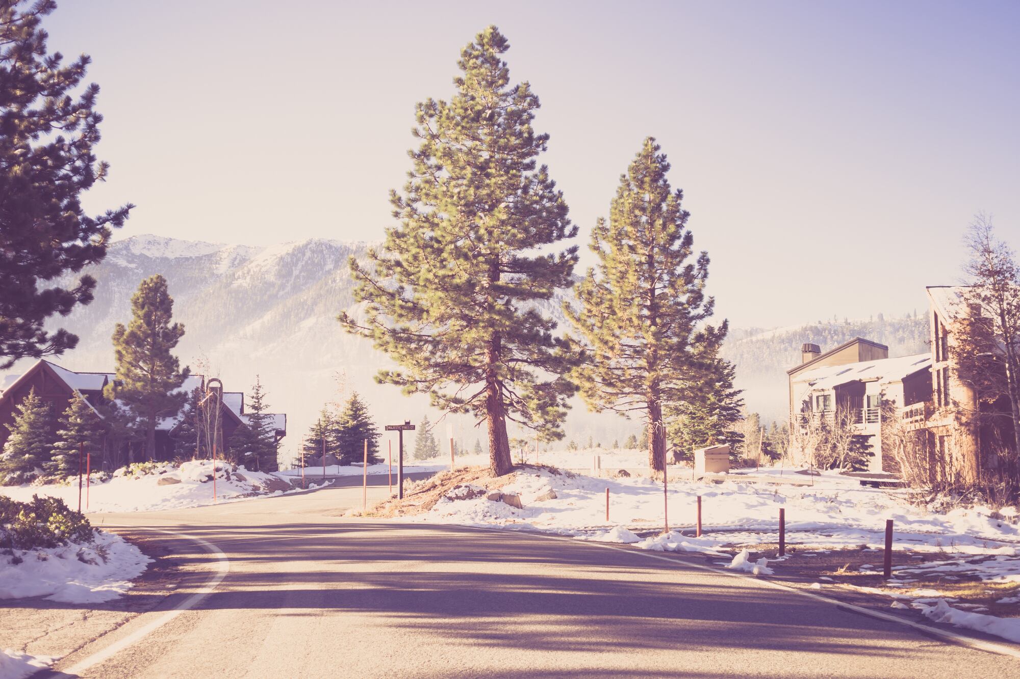 La nieve se concentra en Sierra Nevada, el norte del estado y algunas áreas elevadas del sur