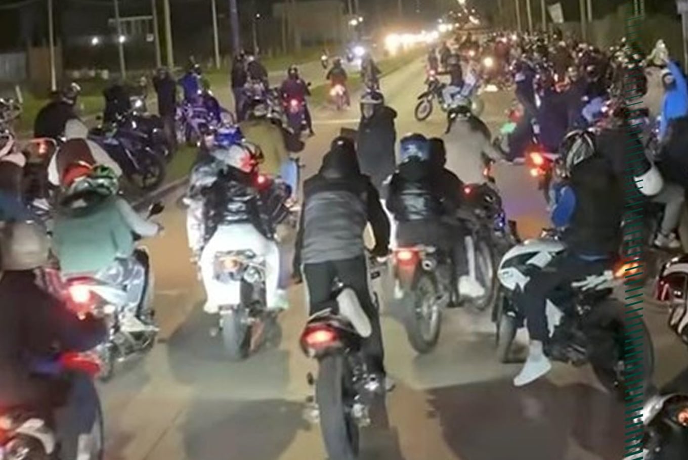 Buscan prohibir las caravanas de motos en La Plata y fijaron multas millonarias con un nuevo proyecto