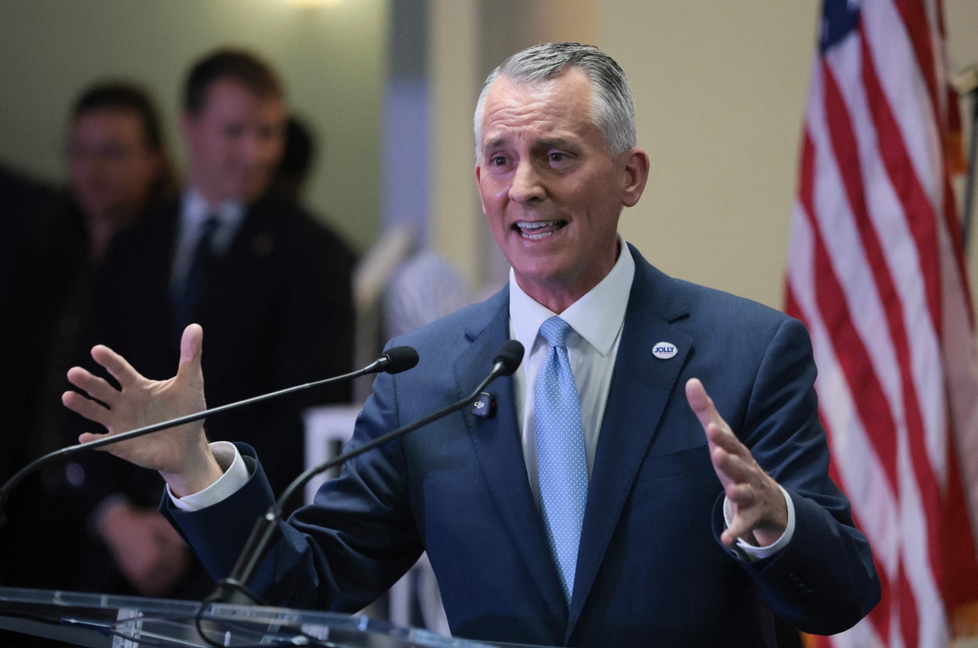 El candidato a gobernador demócrata por Florida, David Jolly.
